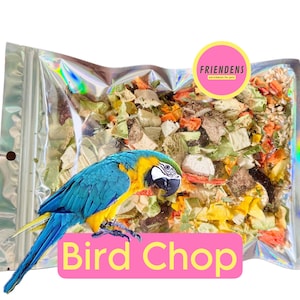Bird Chop No. 22 |  freeze-dried food for parrots SAMPLE SIZE