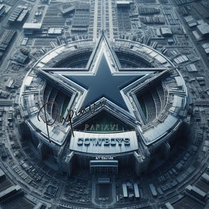AI Generated Dallas Cowboys stadium reimagined