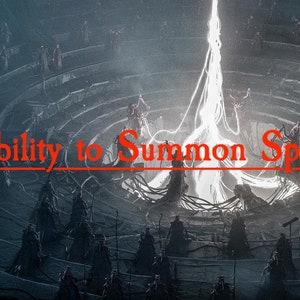 Ability to Summon Spell