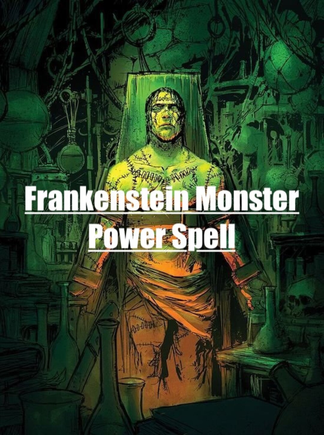 Frankenstein Monster Power Spell - Etsy