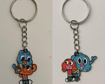 Darwin And Gumball Best Friend Key Chain