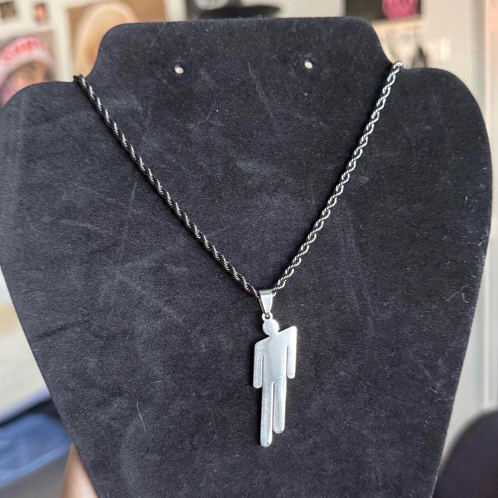 Billie Eilish Blohsh Multicolor Stainless Steel Inspired Necklaces