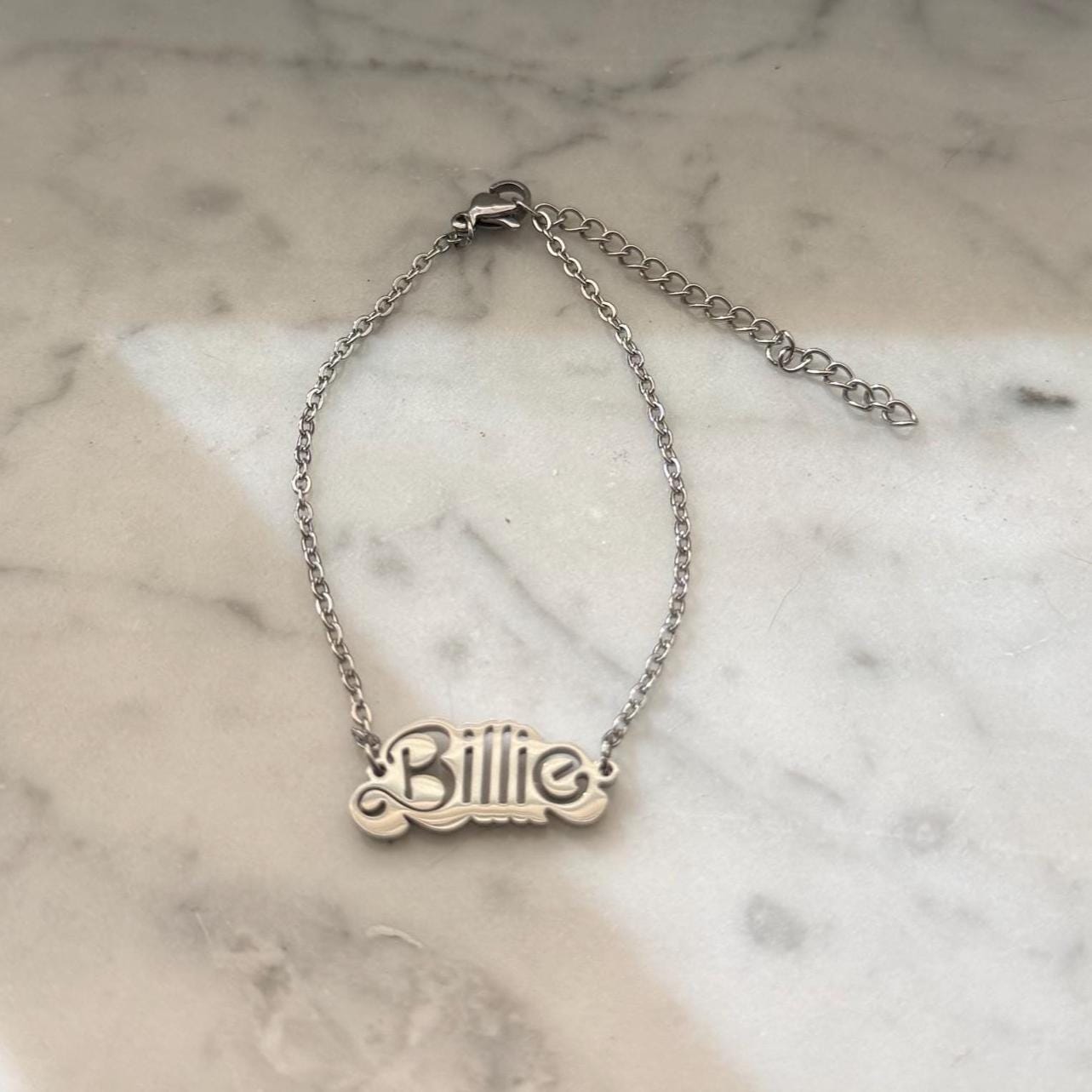 Billie Eilish Barbie-inspired Stainless Steel Necklace, Keychain