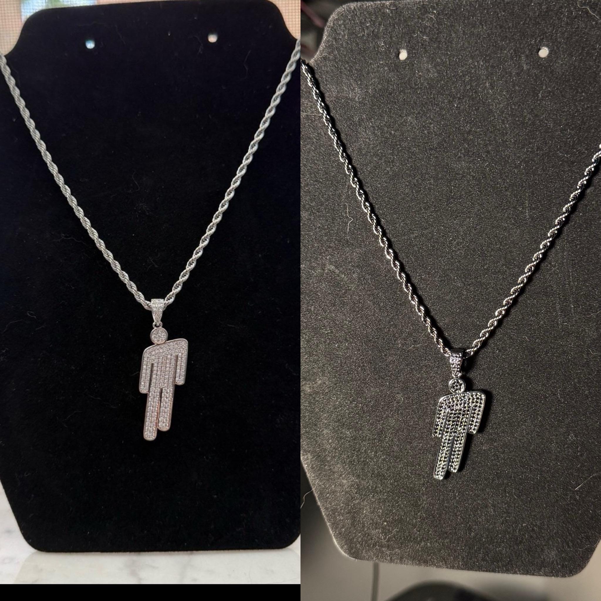 Billie Eilish Blohsh Inspired Stainless Steel Pendant Necklace - Etsy