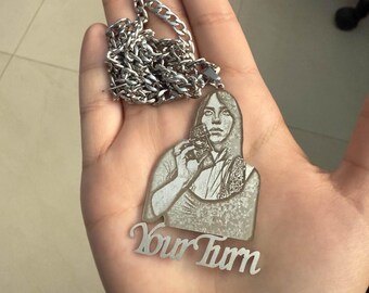 Billie Eilish Your Turn Inspired Stainless Steel Necklace Photo