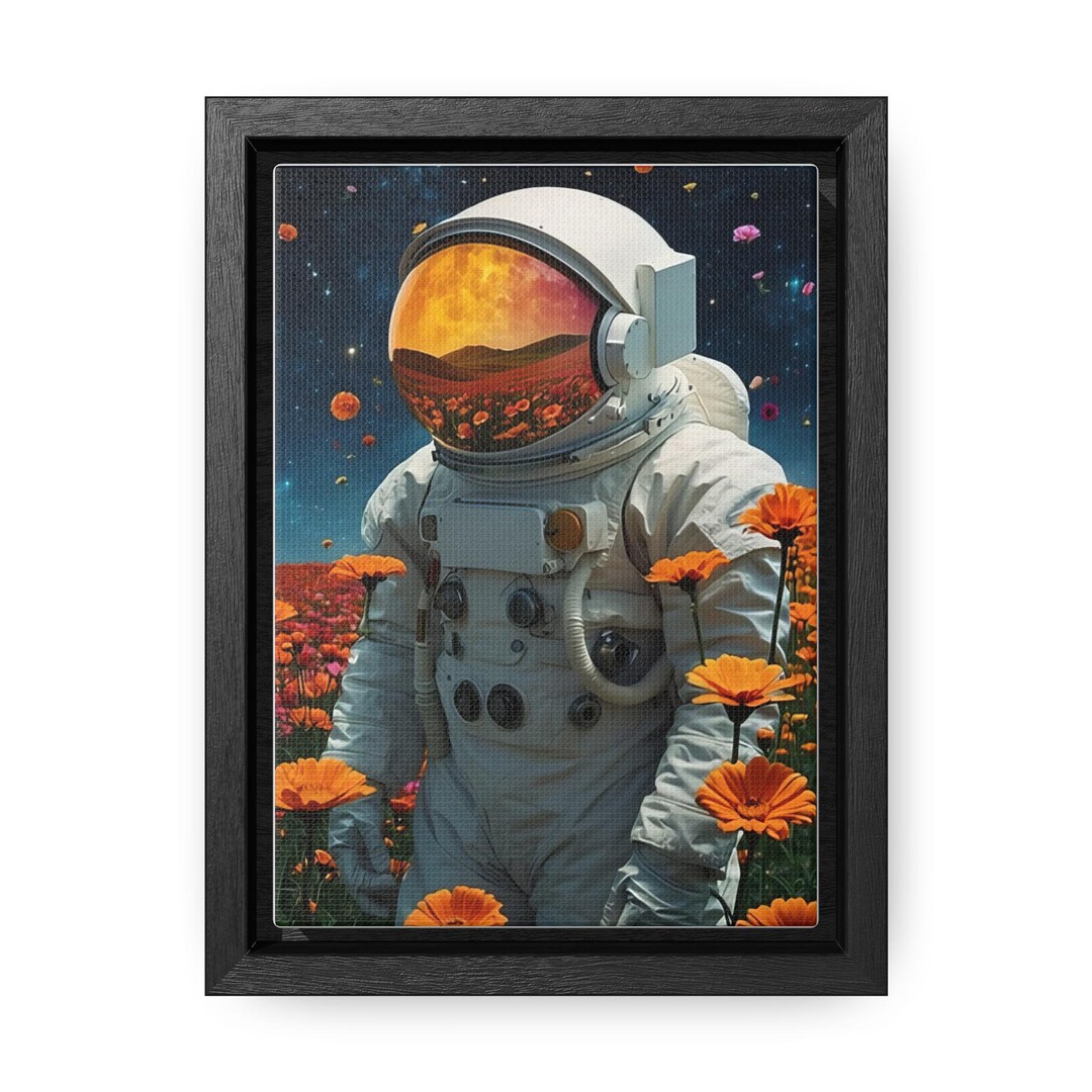 Unique Outer Space Wall Art Poster Astronauts, Nebulas, and Spaceships ...