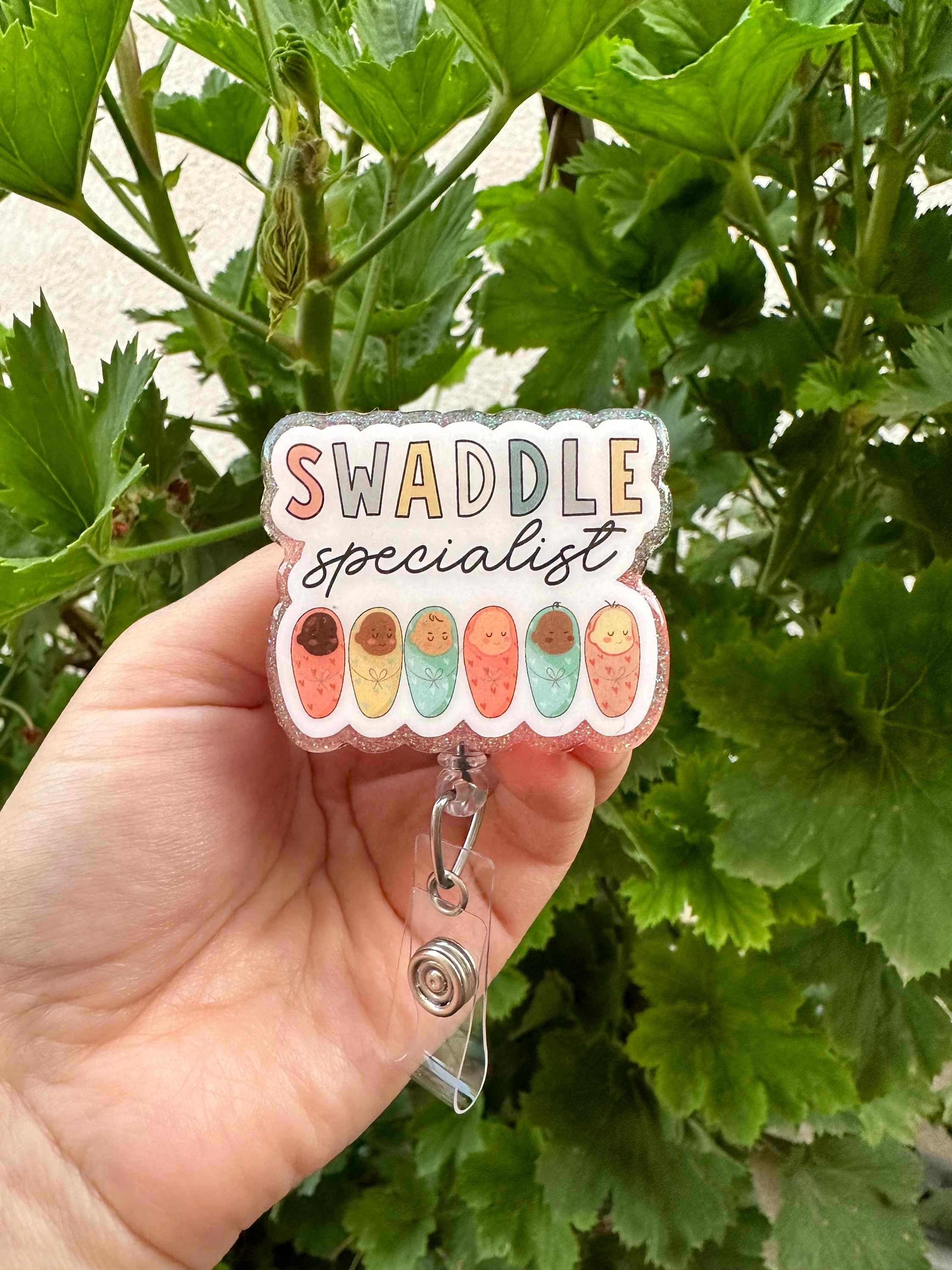 Swaddle Specialist Badge Reel 