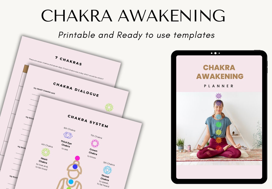 Chakras Guide Chakras Cheat Sheets Chakra Healing Spirituality Planner ...