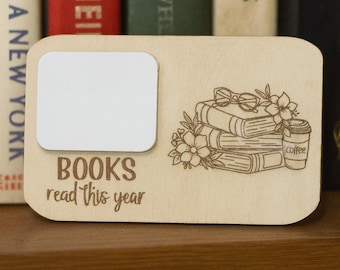 Bookish  gift | reading tracker | books read this year | book lover gift | reading obsessed | bookworm reading gifts | number of books read