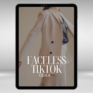Gesichtsloser Tick Tok Ratgeber, Master Content Strategie, Monetarisierung für Viral Wachstum, TikTok Planer für Viral Content, Nischen Erfolg, MRR/PLR.