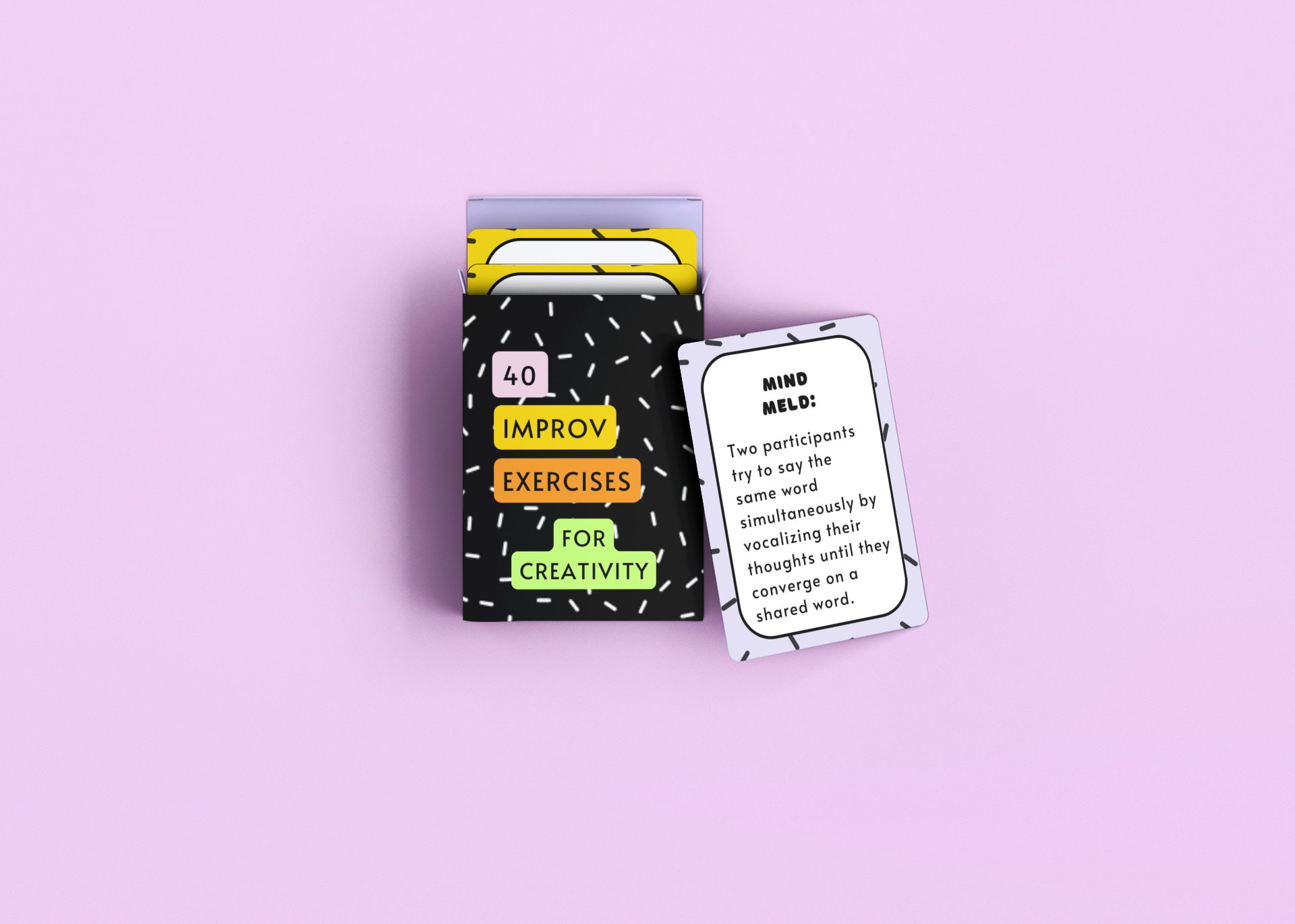 Improv Card Deck | Improv | Creative Games | Card Decks | Creative ...
