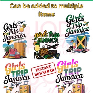 Jamaica 2025 Girls Trip Png Jamaica Trip Jamaica Vacation 2025 Png,Family Vacation Png,Girl Trip Png Digital Download, Island Vibes Graphic