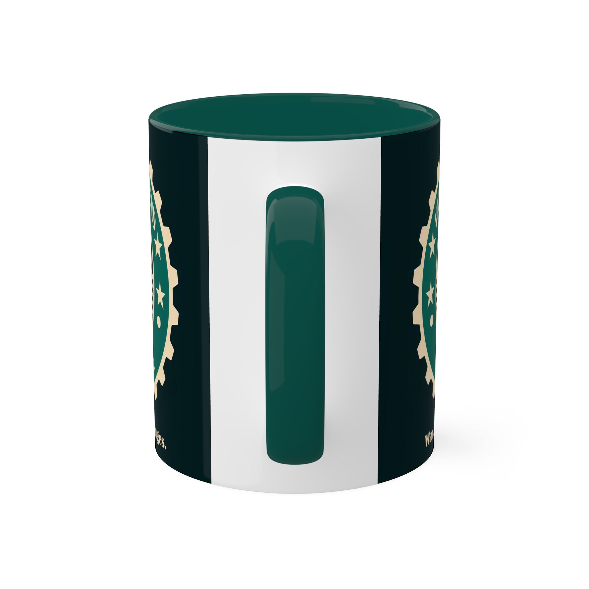 Fallout with a Splash of Starbucks Mug, Fallout Coffee Cup, Fallout