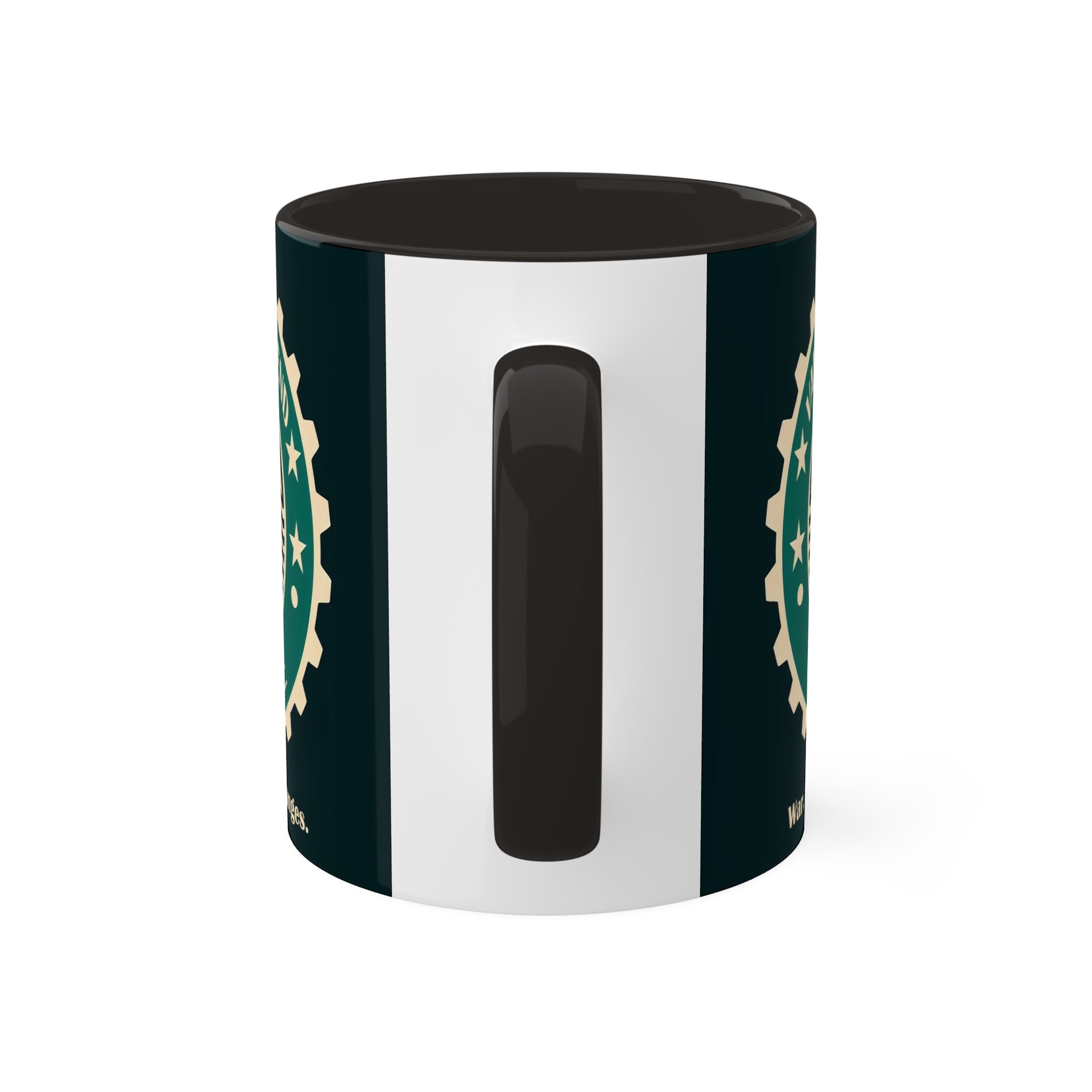 Fallout with a Splash of Starbucks Mug, Fallout Coffee Cup, Fallout
