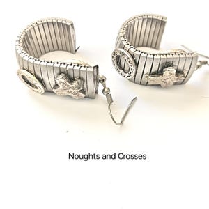 Noughts and Crosses earrings