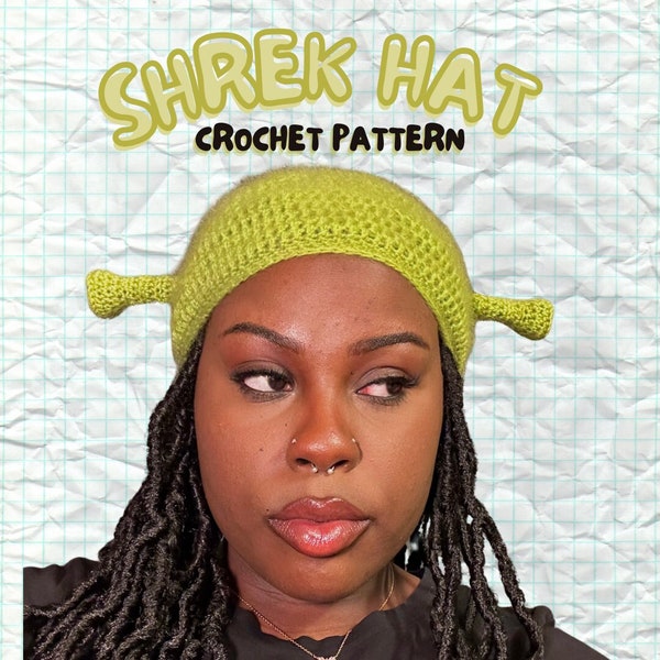 Shrek Hat Crochet Pattern