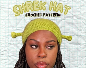 Shrek Hat Crochet Pattern