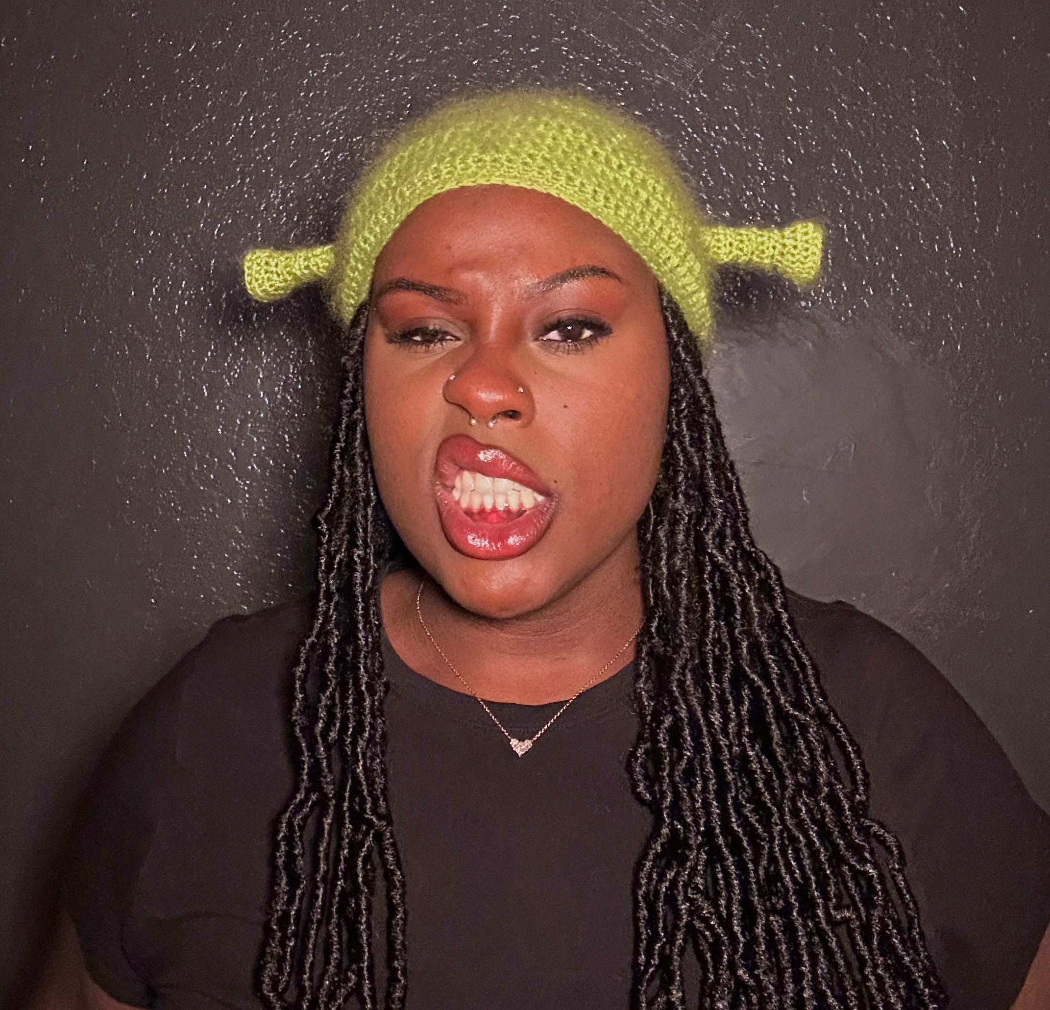 Shrek Hat Crochet Pattern Etsy