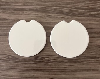 Custom Ceramic Car Coasters