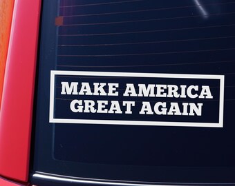 Trump Hat Sticker – Keep America Great 2020 MAGA Decal For Car, Window, Bumper 3 thumbnail image