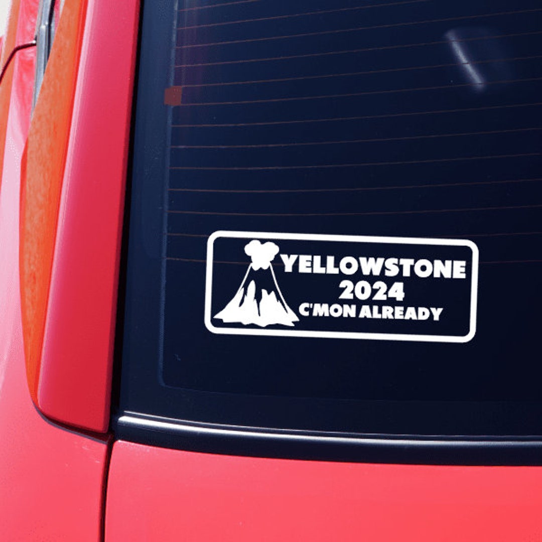 Yellowstone 2024 Decal, USA Decal, America Decal, Republican Decal