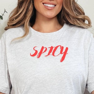 Spicy Graphic Tee: Bold Unisex T-Shirt with Attitude