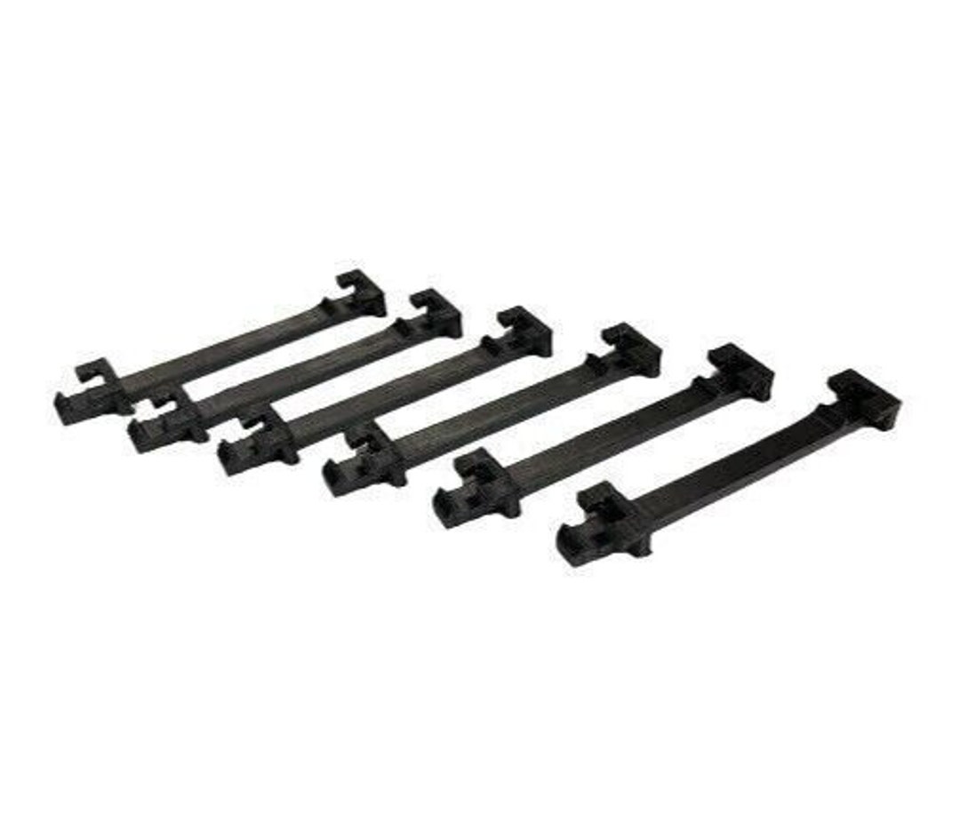 TYCO Slot Car Track Support System Set - Adjustable & Stackable, 3 Sizes For Custom Layouts
