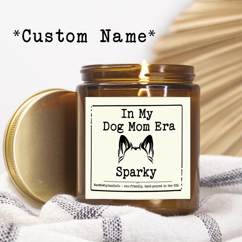 Personalized Dog Mom Gift, Custom Dog Mom Gift for Dog Lovers, in My