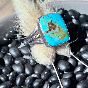 Handmade Sterling silver Turquoise ring