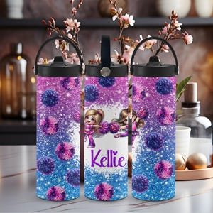Water Bottle, Dance, Dance Water Bottle, Custom, Custom Water Bottle, Custom Water Bottles, Water Bottles, Personalized Gifts