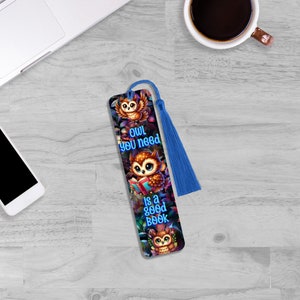 Cute Owl Bookmark Sublimation Handmade