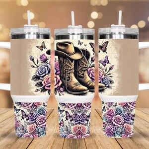 40oz Tumbler, Country Girl, Quencher, Quencher Tumbler, Mother&#39;s Day Gift, Cowgirl Tumbler, Country Music, Travel Mugs, Gifts for Friends