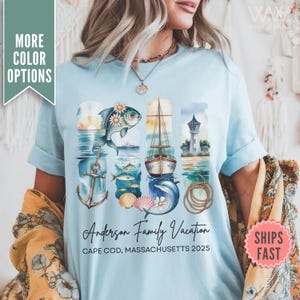 Family Vacation Shirts, Custom Family Vacation Comfort Colors® T-shirt, Summer Shirts for women, Custom Vacation Shirt, Family Beach Shirts