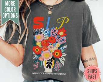 Speech Language Pathologist Shirt, Comfort Colors® Speech Language Pathologist Tee, Speech Therapist Gift, SLP Shirt, Speech Pathology Tee