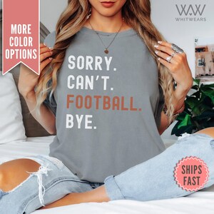 Football Game Day Comfort Colors® Shirt, Football Mama Shirt, Football T-shirt, Football Mom Shirt, Football Game Day Shirt, Football Gift