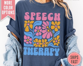 Speech Language Pathologist Shirt, Comfort Colors® Speech Language Pathologist Tee, Speech Therapist Gift, SLP Shirt, Speech Pathology Tee