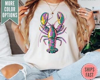 Comfort Colors® Mardi Gras Shirt, Mardi Gras Crawfish Shirt, New Orleans Mardi Gras Parade Shirt, Mardi Gras Louisiana Carnival Party Shirt