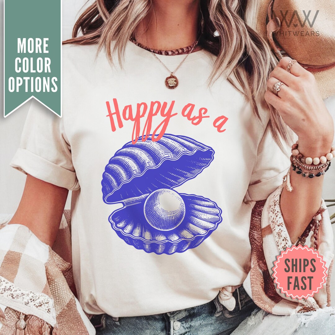 Happy as a Seagull organic cotton top