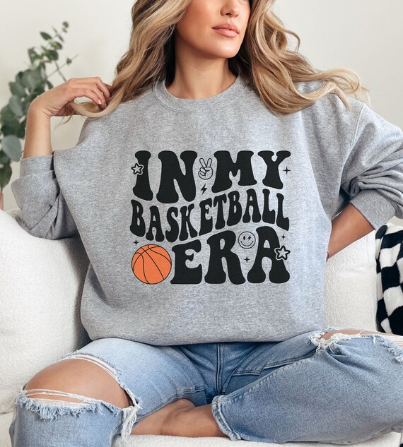 In My Basketball Era Sweatshirt, Basketball Mom Sweatshirt, Mom