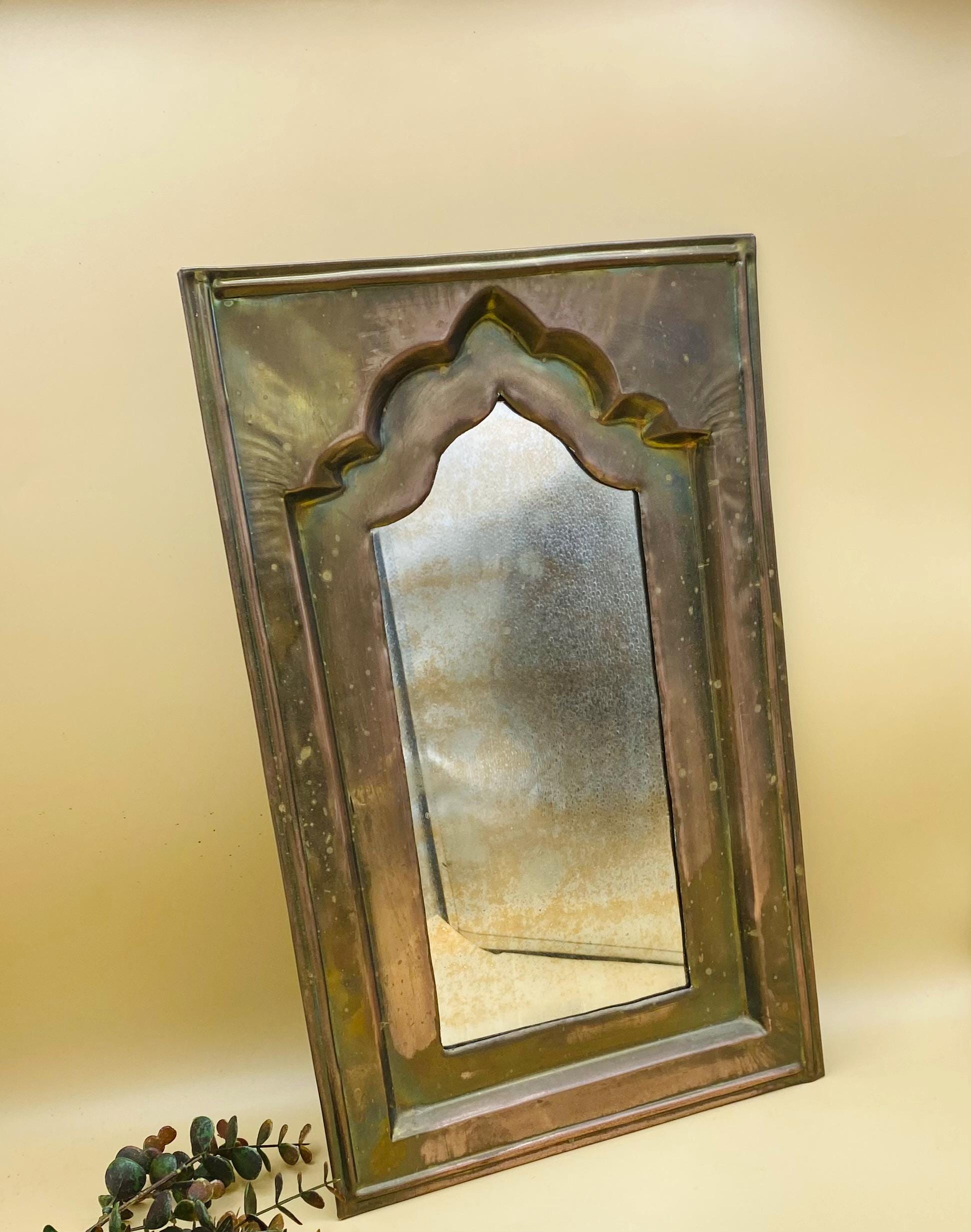 【ヴィンテージ ミラー MADE IN INDIA】 Vintage Indian Mirror - Etsy