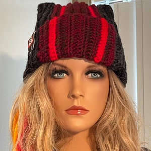 HÄKELANLEITUNG kreiren Sie Ihr eigenes TØP Clancy Beanie / Balaclava Twenty One Pilots inspiriertes Häkelmuster Bild 2