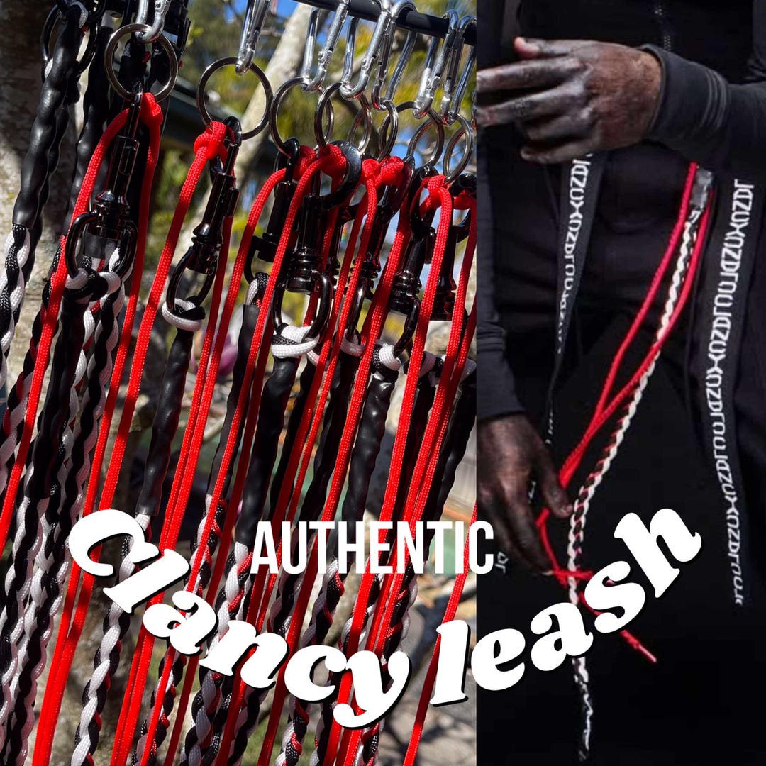 Authentic CLANCY LEASH Tyler Joseph Breach Braided Belt Lead