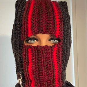 CROCHET PATTERN make your own TØP Clancy Beanie / Balaclava Twenty One Pilots inspired pattern zdjęcie 3