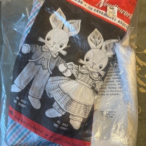 Vintage Bucilla Bunny Rabbit Kit-Unopened!