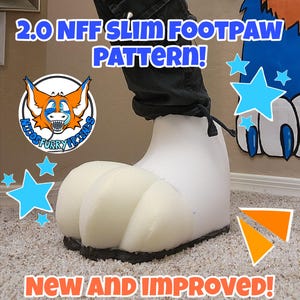2.0 nuovo e migliorato modello Slim footpaw rivisto con istruzioni. (leggere il disco)