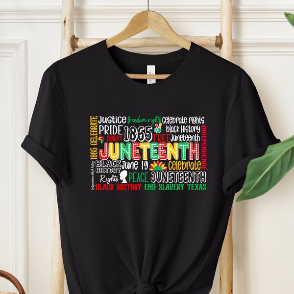 Juneteenth Shirt For Men and Women, Black History Shirt, BLM Shirt, Civil Rights, Melanin Shirts, Black Af shirt