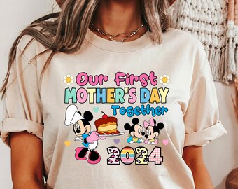 Our First Mothers Day Together Shirt, Mom and Baby Shirt, Family Matching Outfit, First Mothers Day Outfits, Mothers Day Matching Shirt