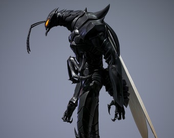 Beru | Solo Leveling |  Solo Leveling Figure |Shadow of the Ant King  | 3D Printed Model | Fan Art