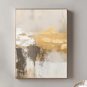 Large Beige Wall Art Texture Painting,Modern Minimalist Abstract Painting,Beige Abstract Art,Abstract Wabi-Sabi Wall Art,Contemporary Art