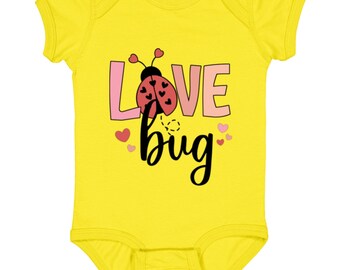 Body pour bébé en jersey fin Love Bug